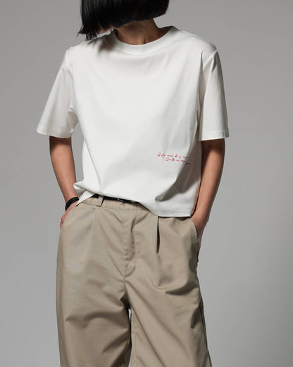 【Pre-order Item】logo Tee (gray)