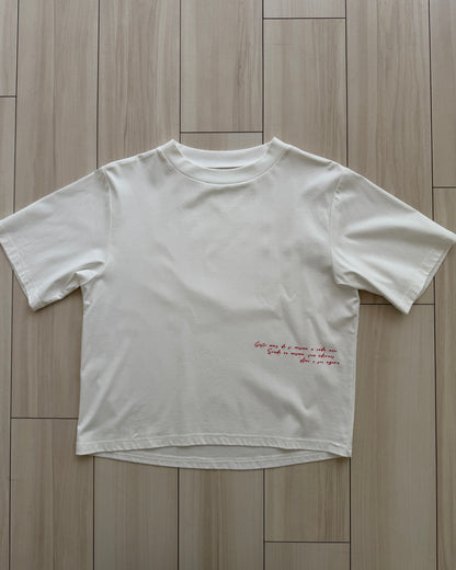 【Pre-order Item】logo Tee (gray)