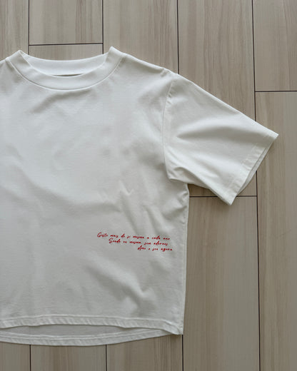 【Pre-order Item】logo Tee (gray)
