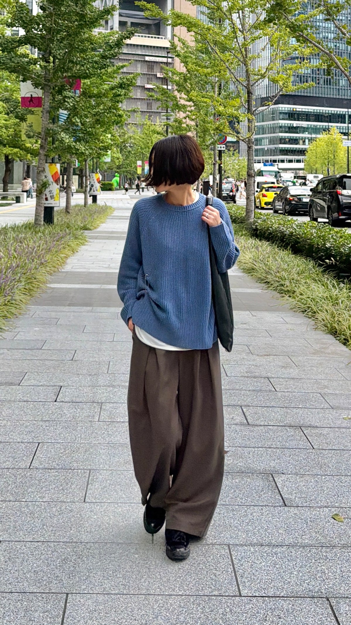 【pre-order】Cashmere Blend Knit (Cobalt Blue)