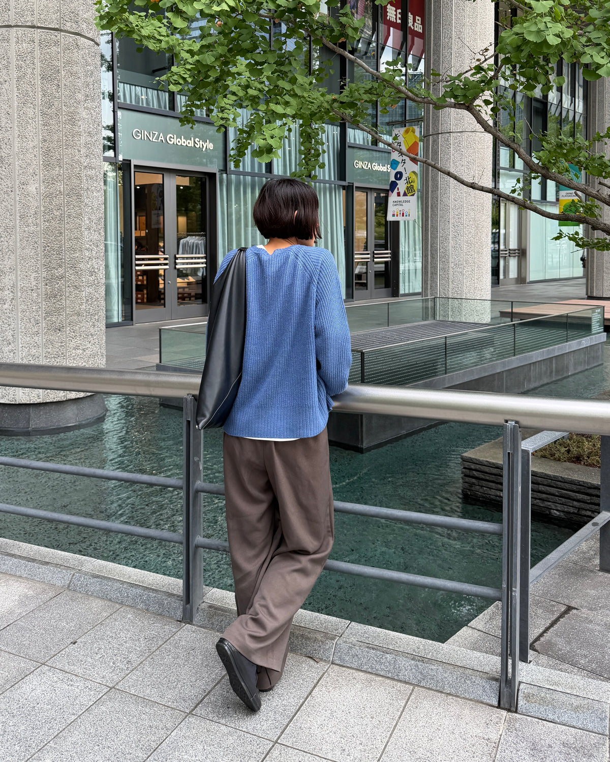 【pre-order】Cashmere Blend Knit (Cobalt Blue)