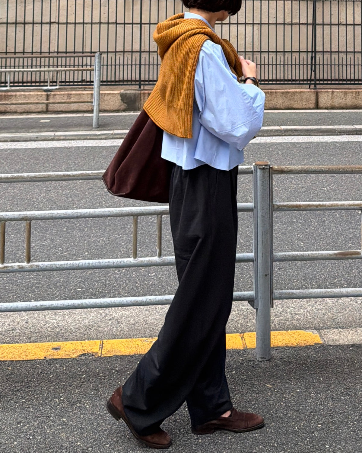 【pre-order】Cashmere Blend Knit (Cobalt Blue)