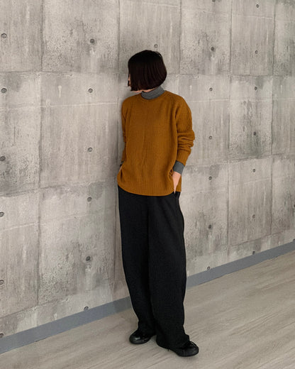 【pre-order】Cashmere Blend Knit (Cobalt Blue)