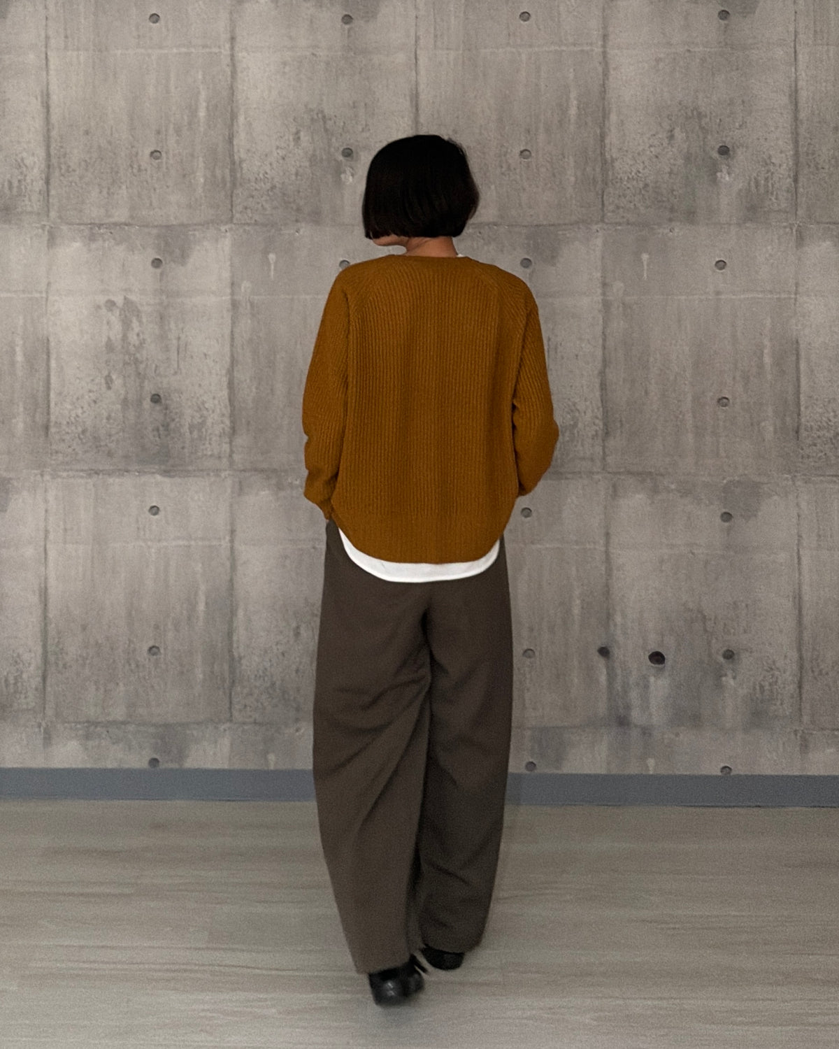 【pre-order】Cashmere Blend Knit (Cobalt Blue)