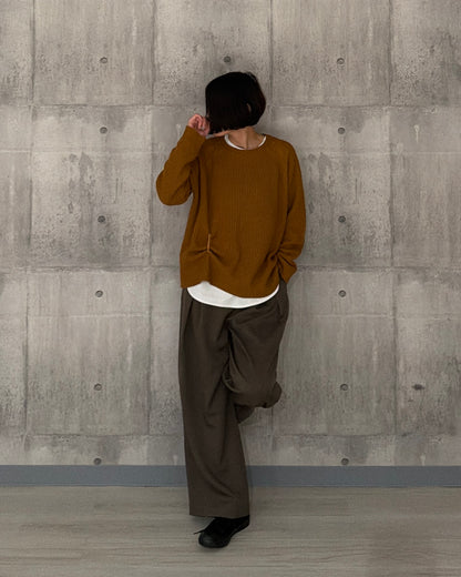 【pre-order】Cashmere Blend Knit (Cobalt Blue)