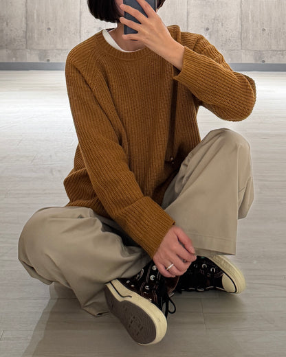 【pre-order】Cashmere Blend Knit (Cobalt Blue)