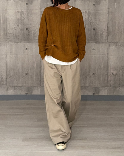【pre-order】Cashmere Blend Knit (Cobalt Blue)