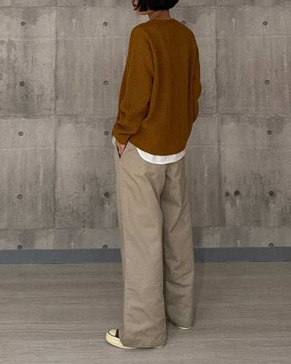 【pre-order】Cashmere Blend Knit (Cobalt Blue)