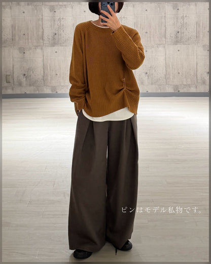 【pre-order】Cashmere Blend Knit (Cobalt Blue)