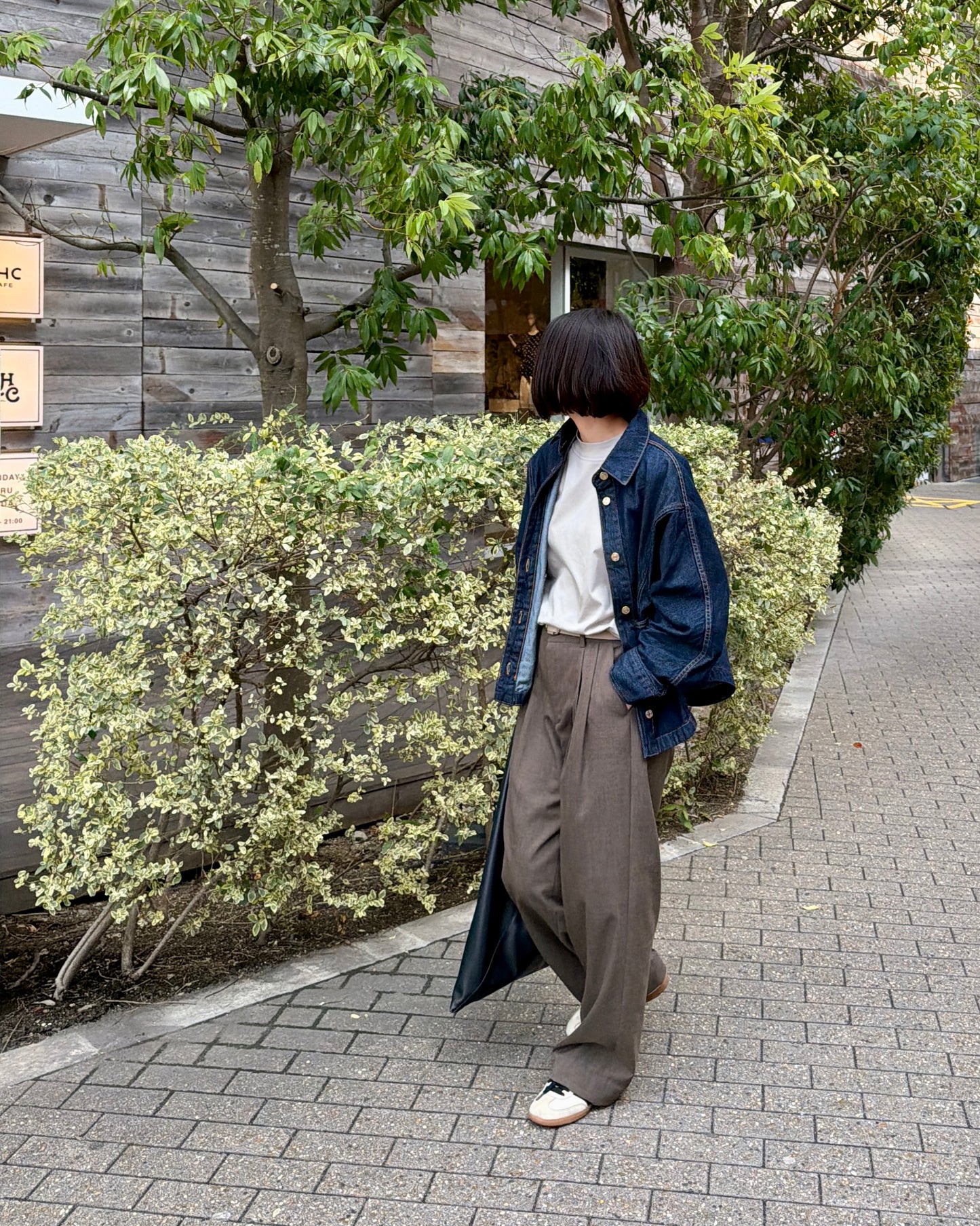 【Pre-order Item】Minimal Stitch 7-Sleeve Tee　(sand beige)