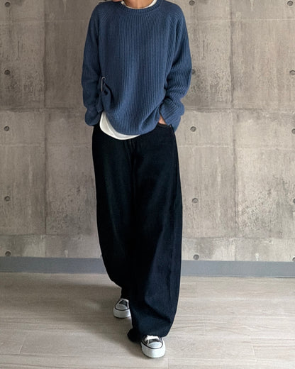 【pre-order】Cashmere Blend Knit (Cobalt Blue)