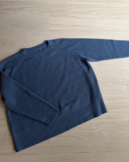 【pre-order】Cashmere Blend Knit (Cobalt Blue)