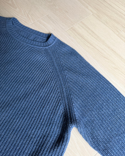 【pre-order】Cashmere Blend Knit (Cobalt Blue)
