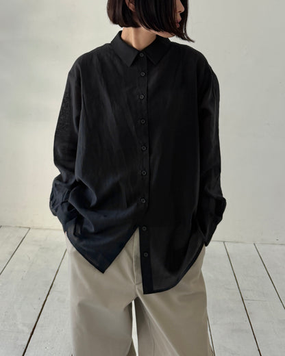Oversized Sheer Shirt