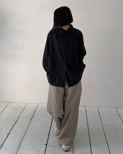 【pre-order】Oversized Sheer Shirt