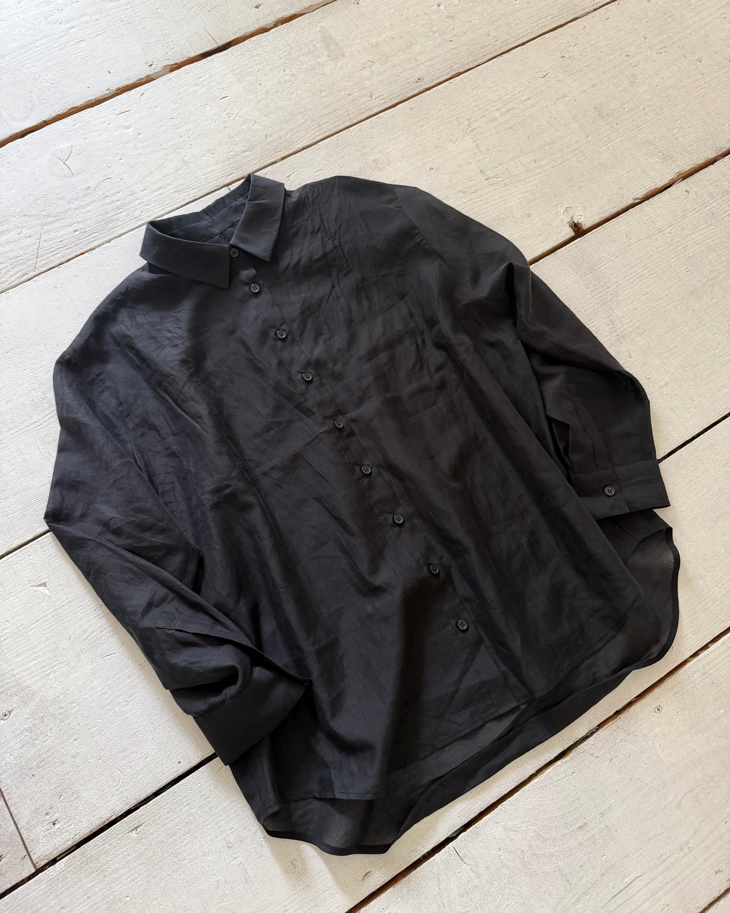 【pre-order】Oversized Sheer Shirt