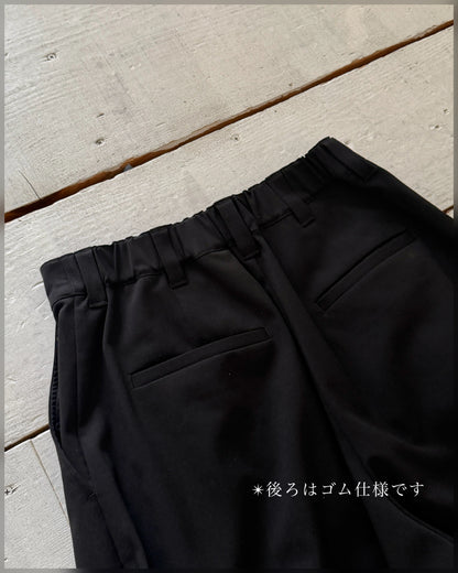 【pre-order】4-Tuck Wide Slacks