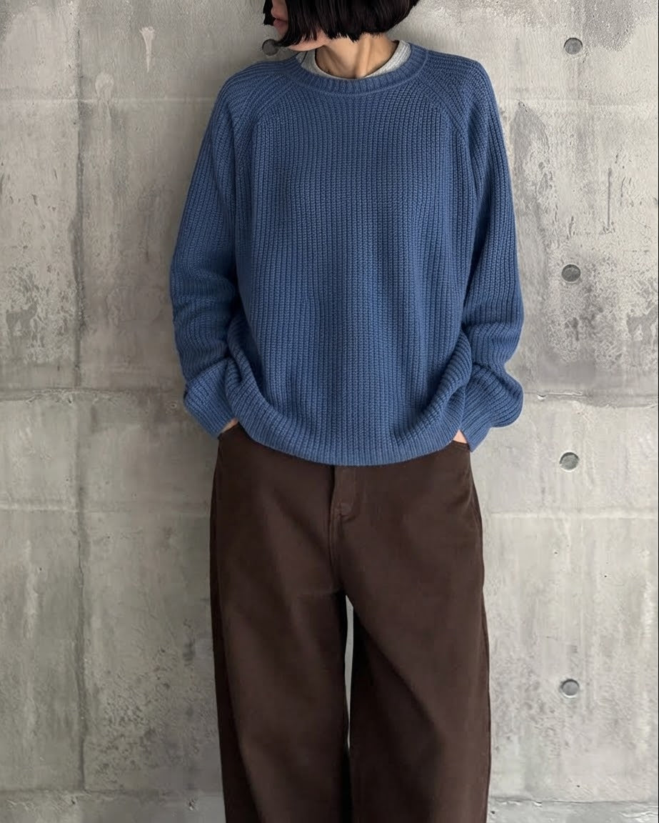 【pre-order】Cashmere Blend Knit (camel)