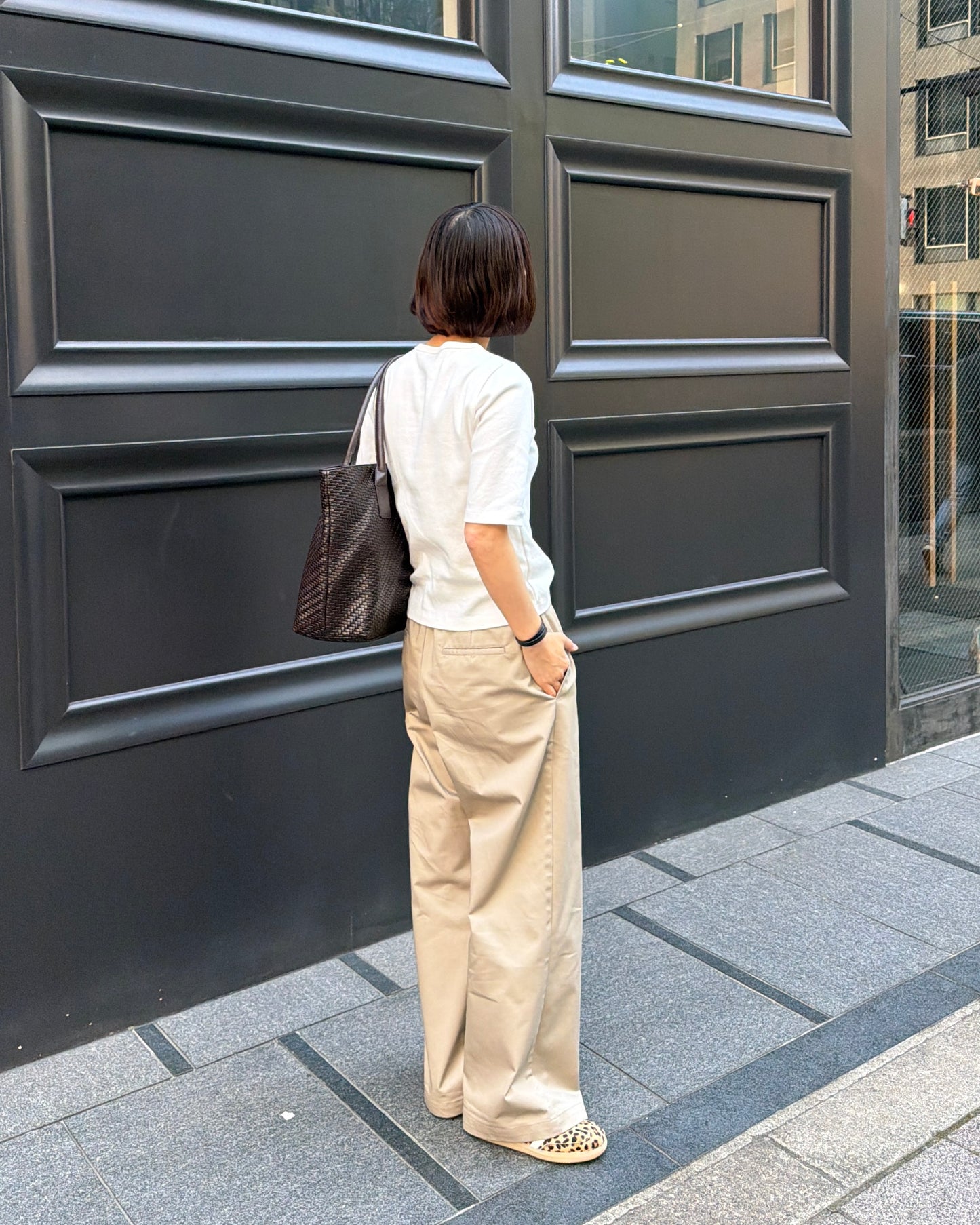 【Pre-order Item】Wide Straight Chino