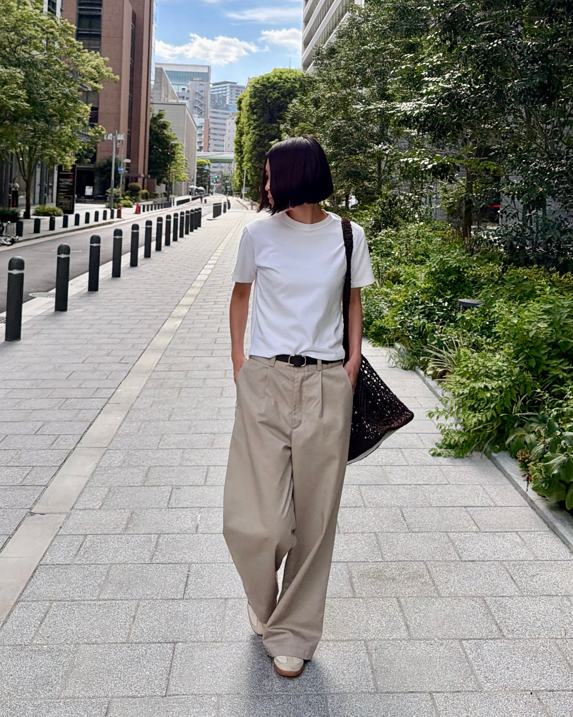 【定価18,200円】como'e　Wide Straight Chino Wide Straight Chino – como'e