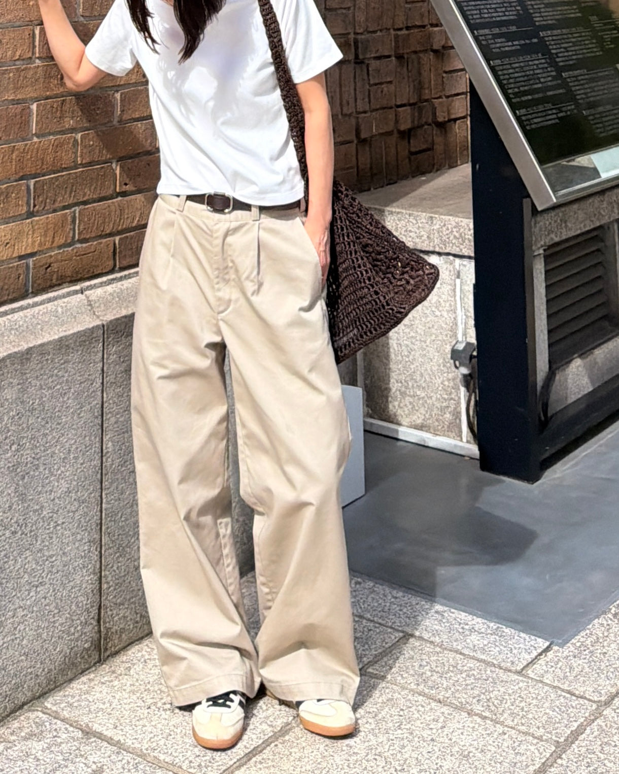 【定価18,200円】como'e　Wide Straight Chino Wide Straight Chino – como'e
