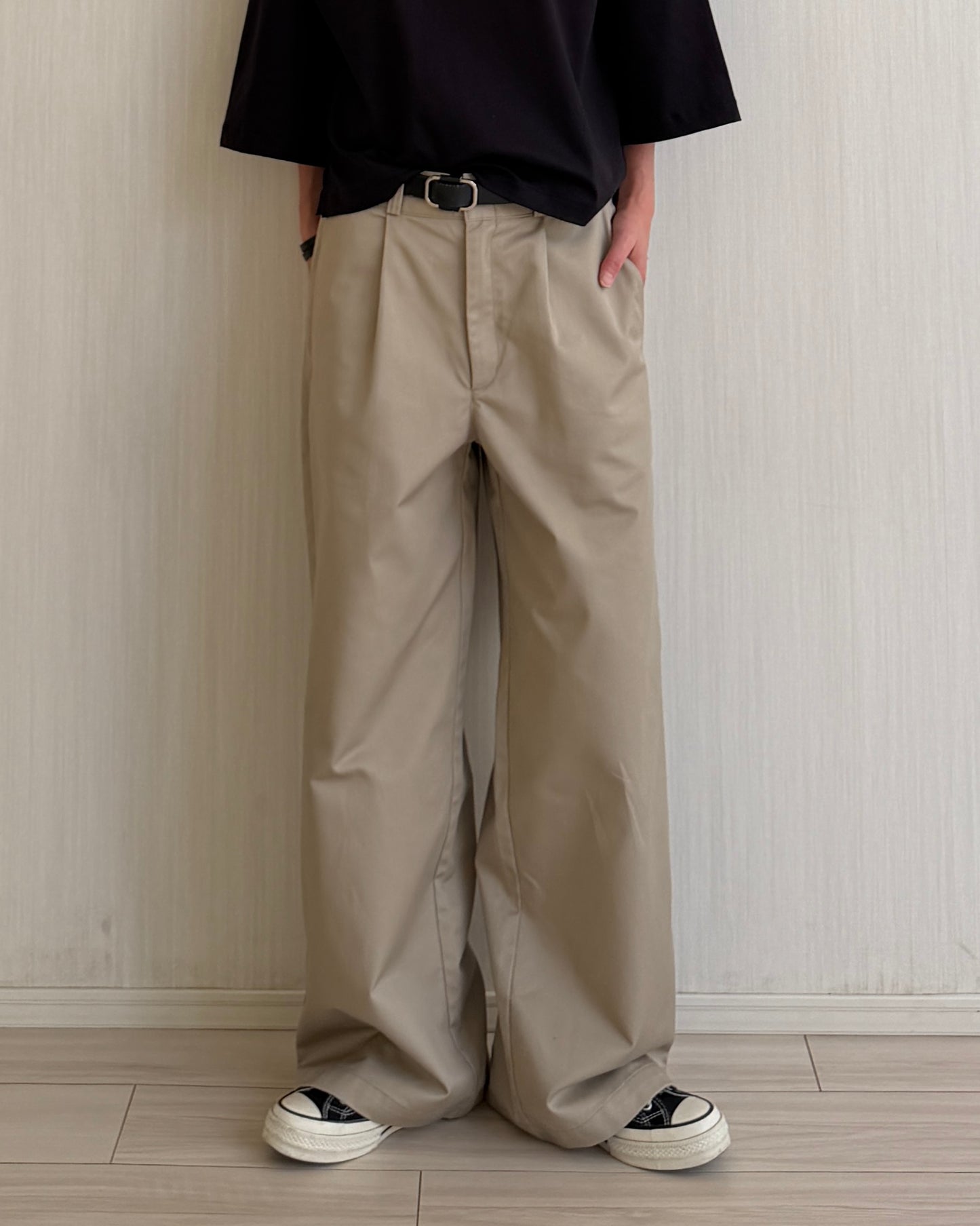 【Pre-order Item】Wide Straight Chino