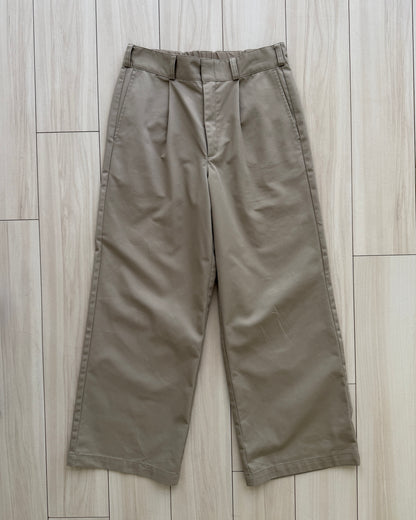 【Pre-order Item】Wide Straight Chino
