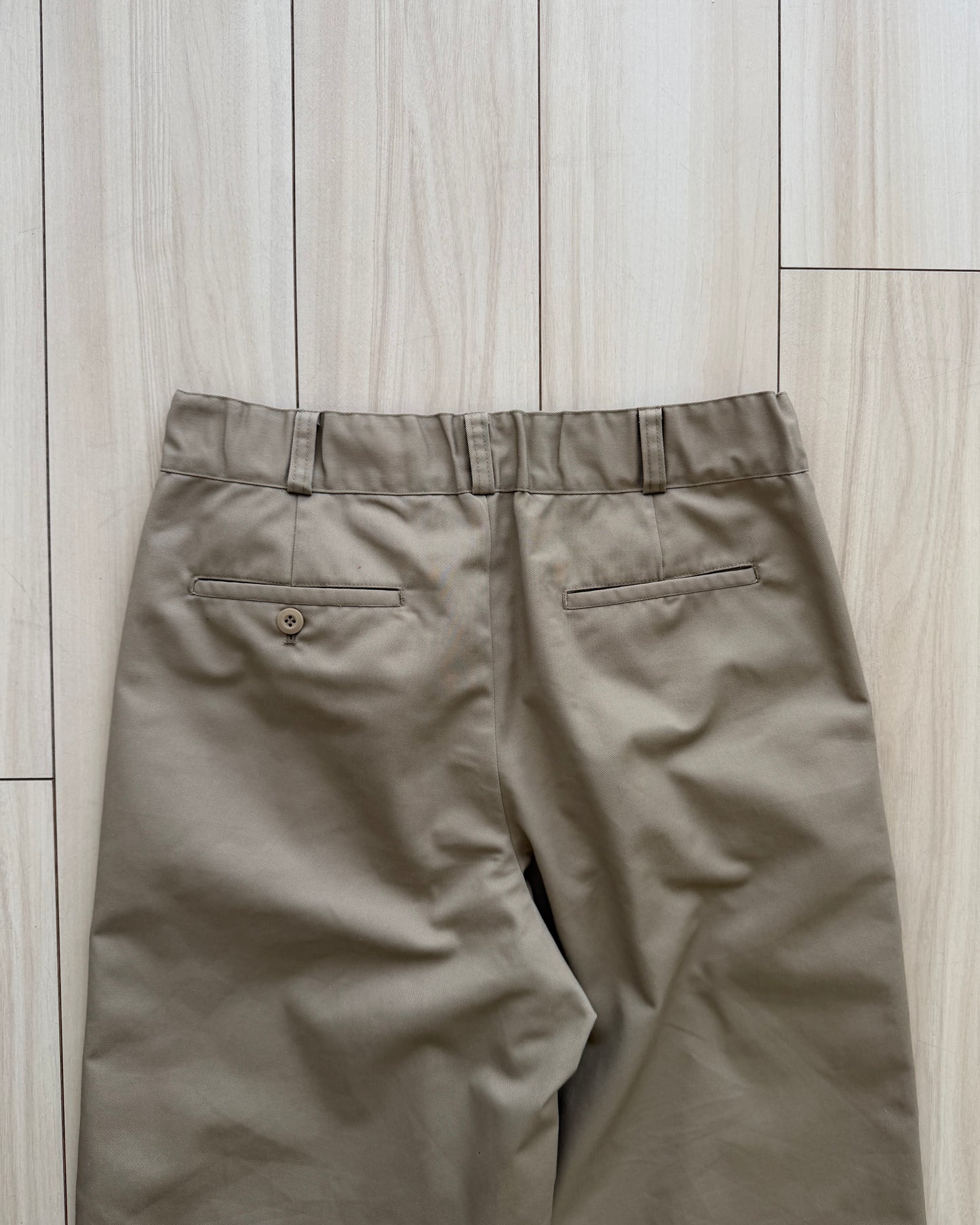 【Pre-order Item】Wide Straight Chino