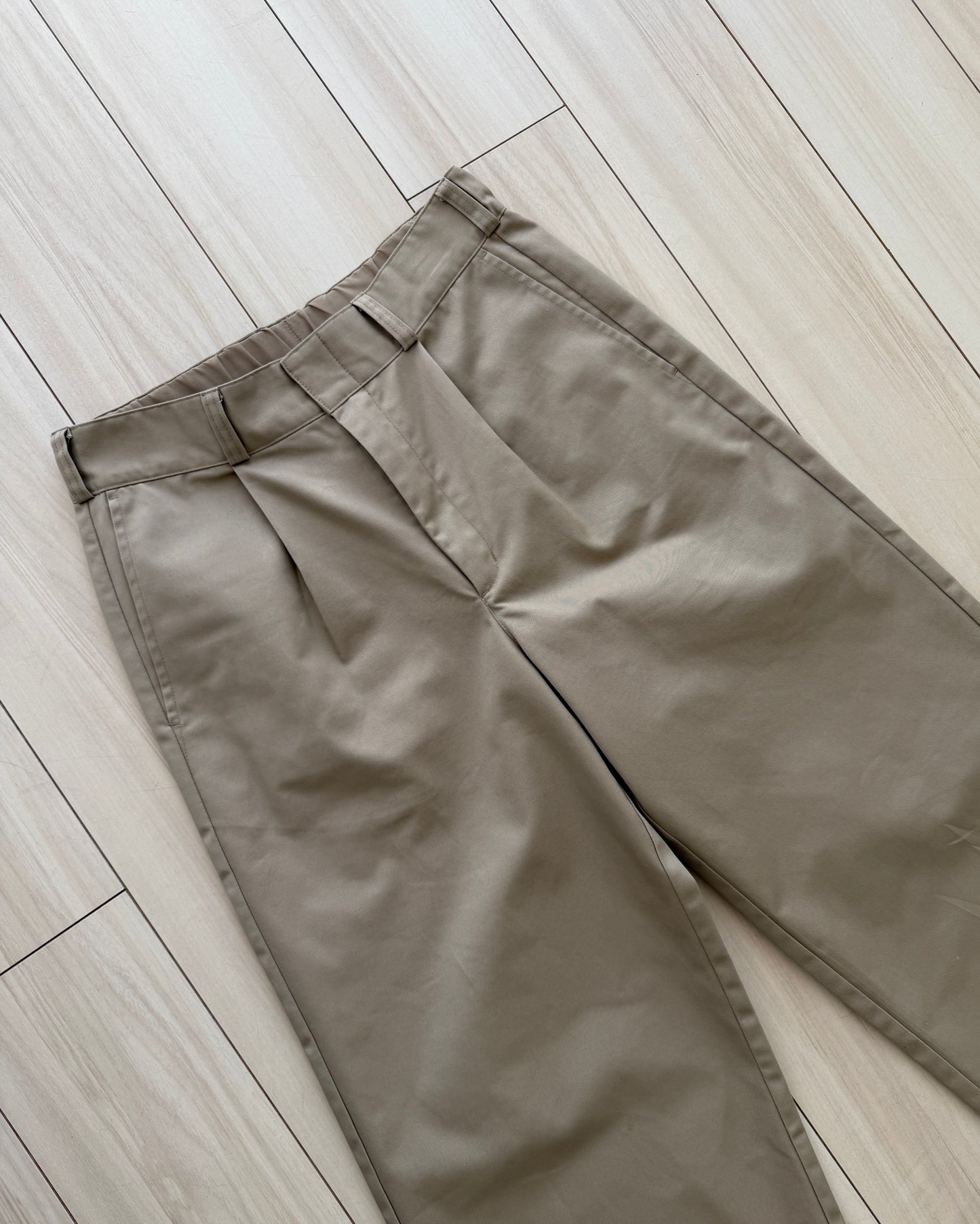 【Pre-order Item】Wide Straight Chino
