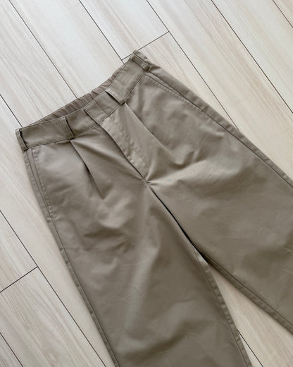 【Pre-order Item】Wide Straight Chino