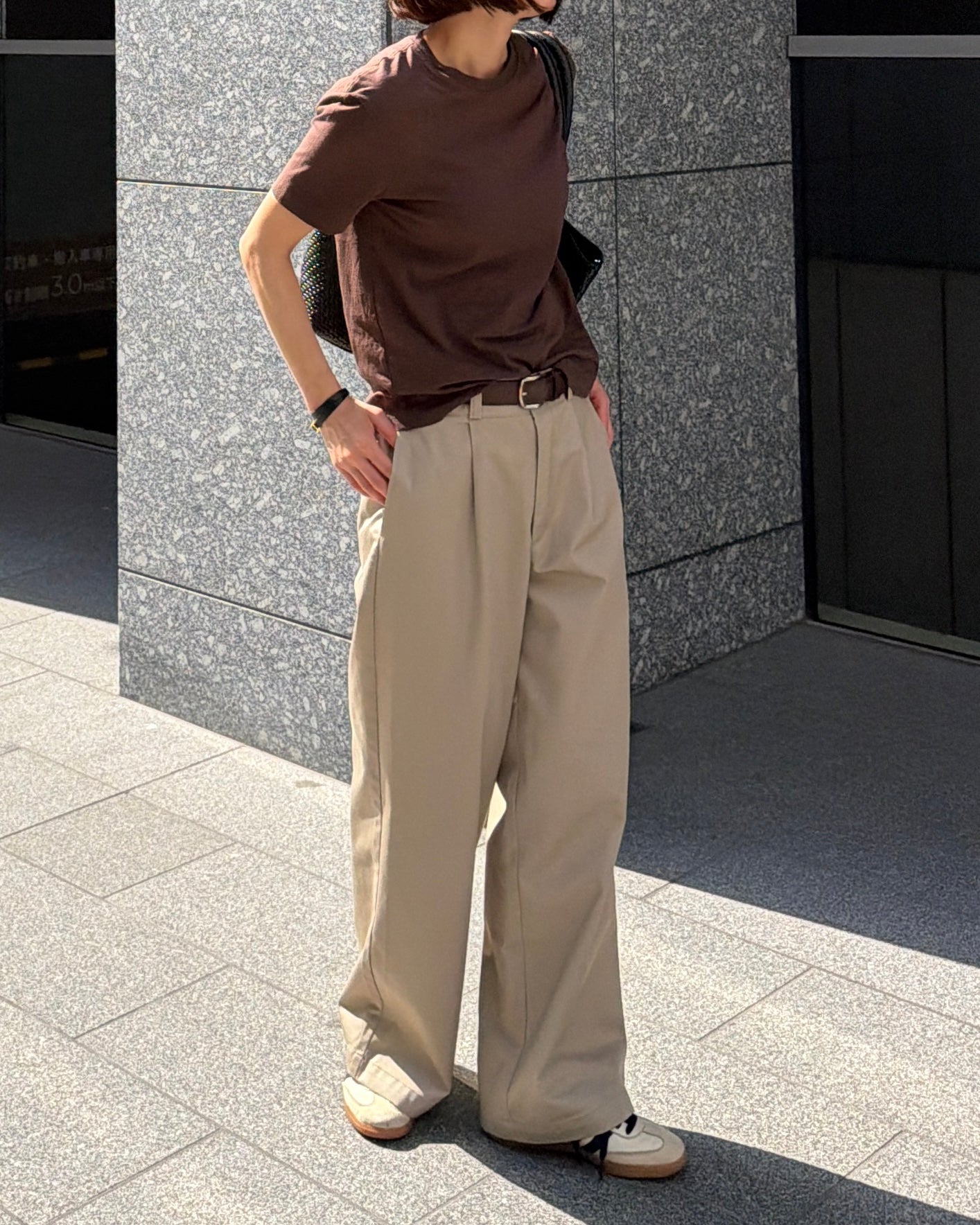 【Pre-order Item】Wide Straight Chino