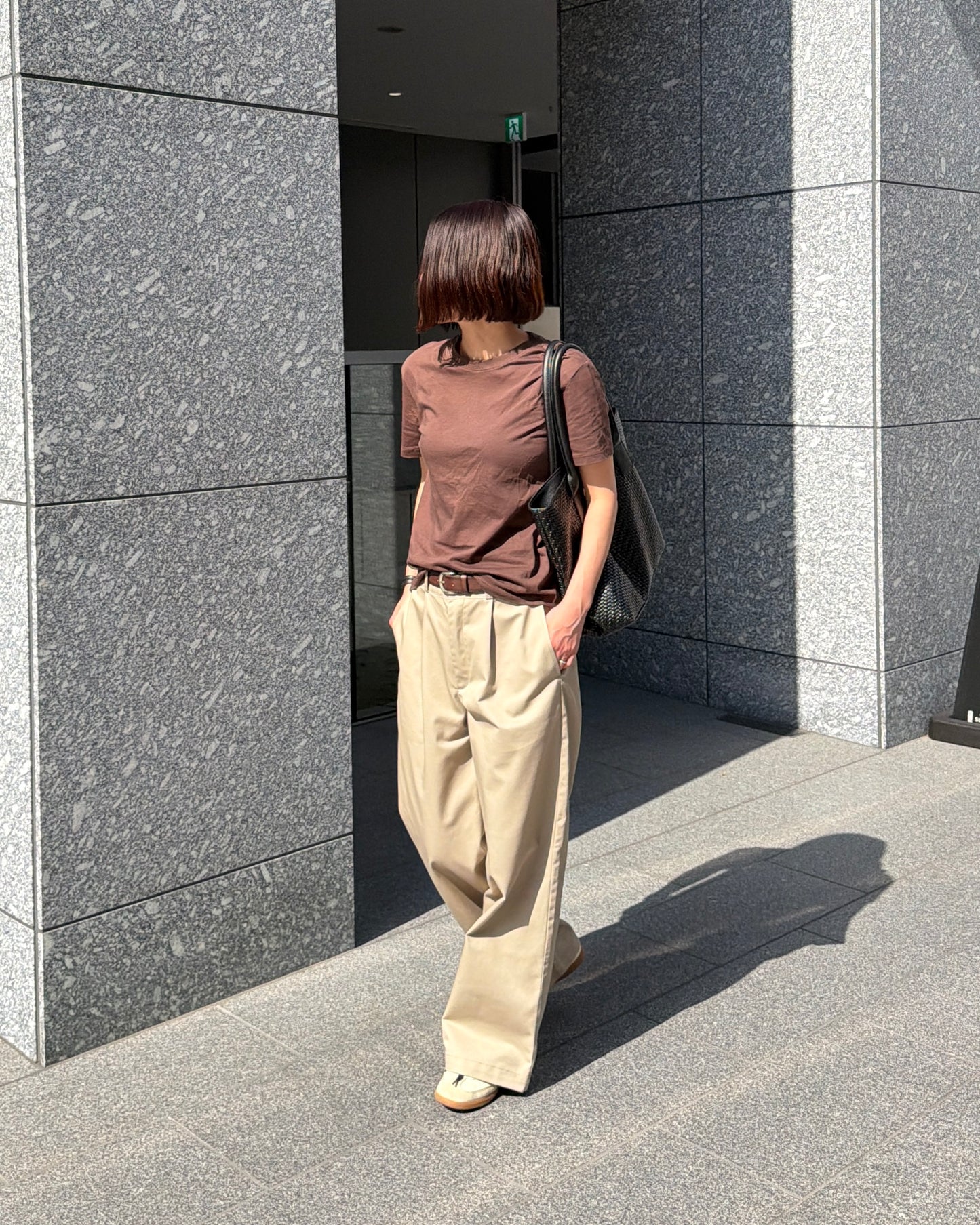 【Pre-order Item】Wide Straight Chino