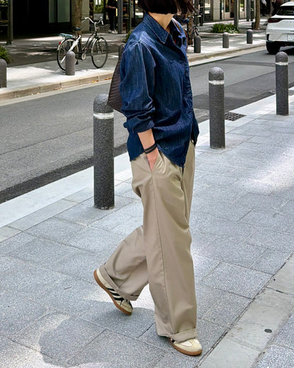 【Pre-order Item】Wide Straight Chino