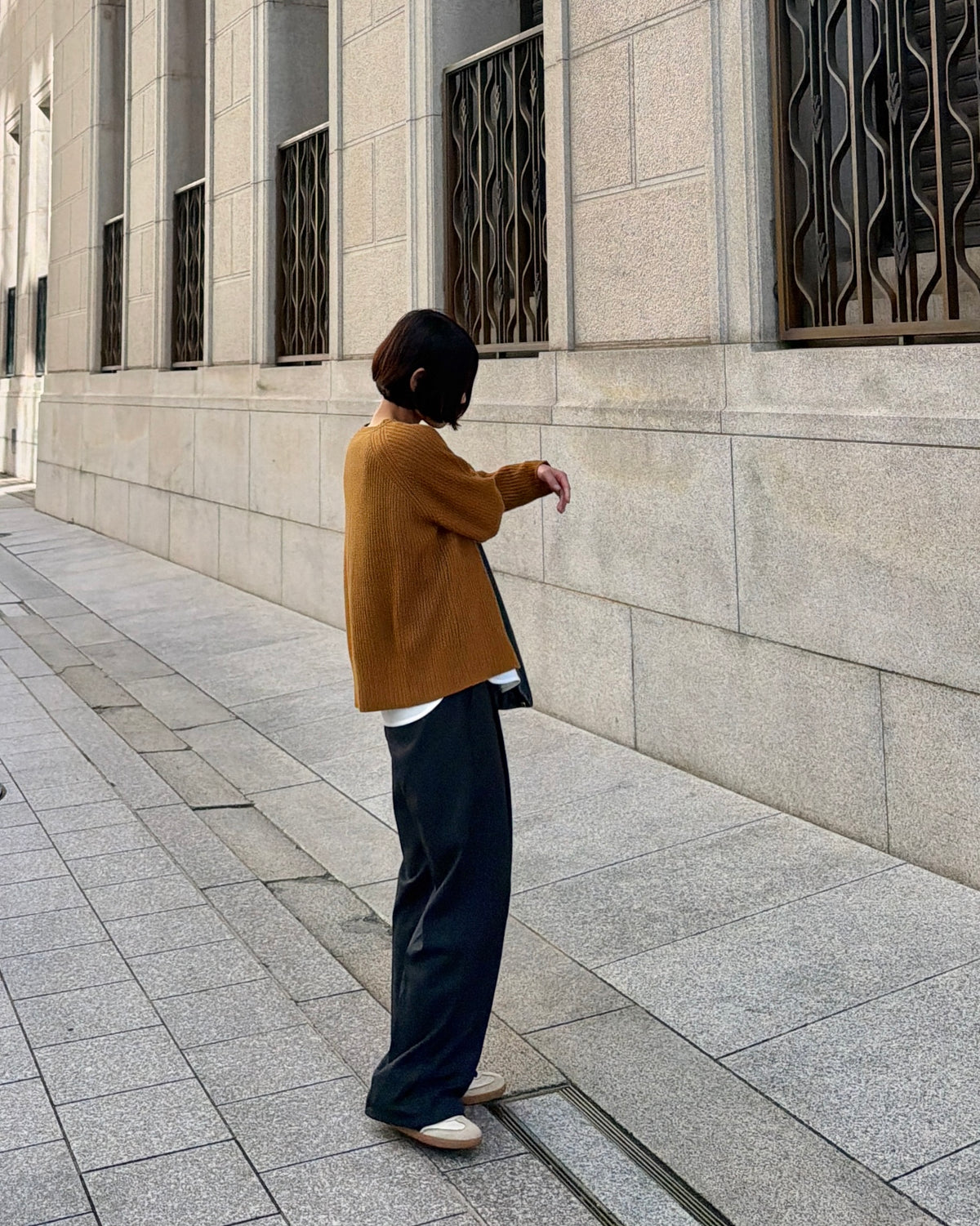 【pre-order】Cashmere Blend Knit (camel)