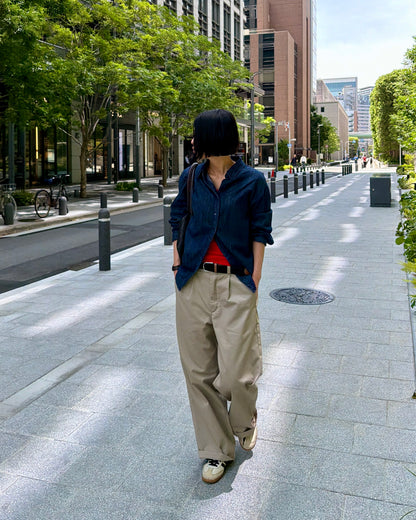 【Pre-order Item】Wide Straight Chino