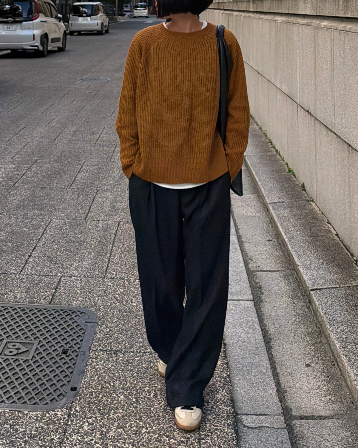 【pre-order】Cashmere Blend Knit (camel)