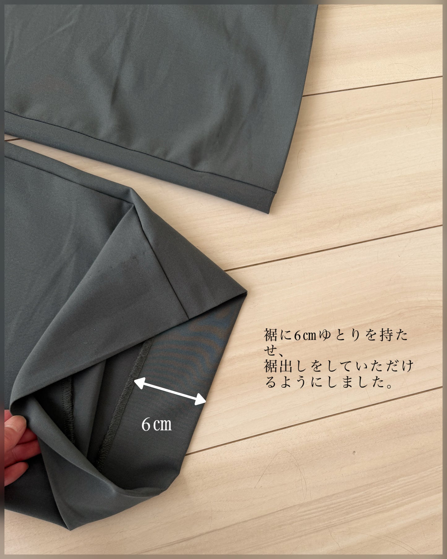 【Pre-order Item】Vertical straight wide pants