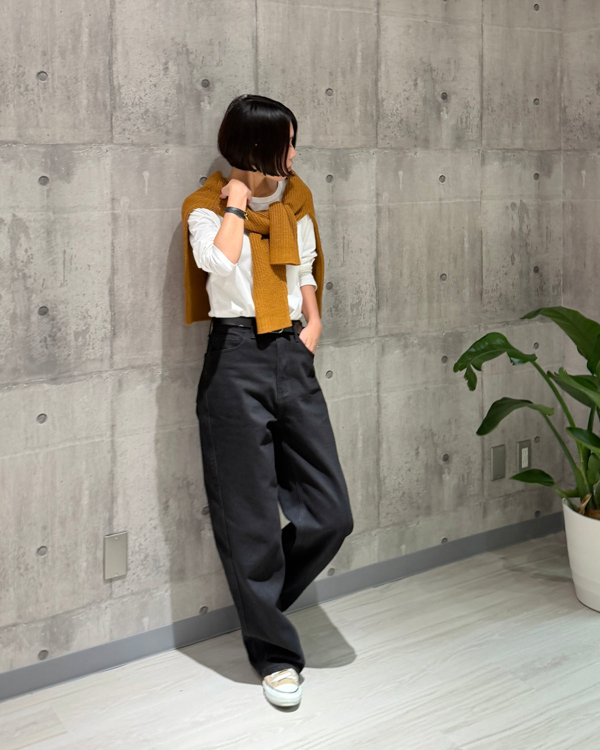 【pre-order】Cashmere Blend Knit (Cobalt Blue)
