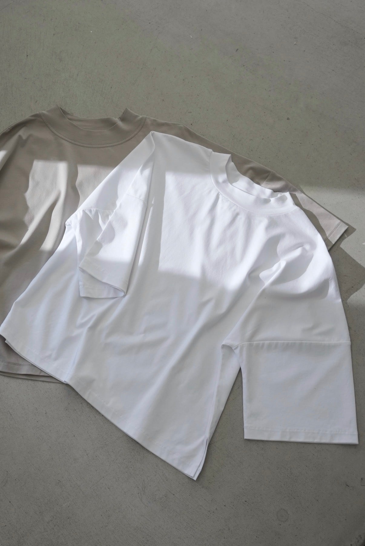 【Restock】Minimal Stitch 7-Sleeve Tee　(Ecru)