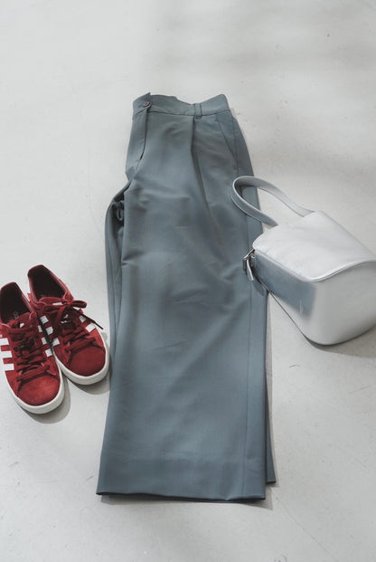 【Pre-order Item】Vertical straight wide pants