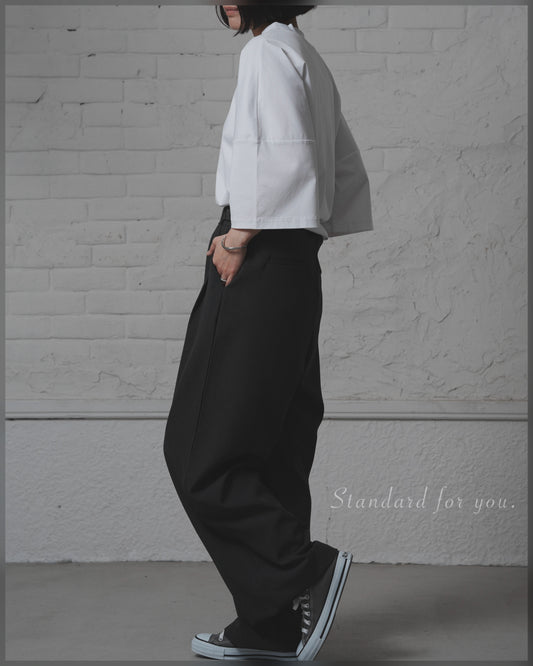 【Restock】Minimal Stitch 7-Sleeve Tee　(Ecru)