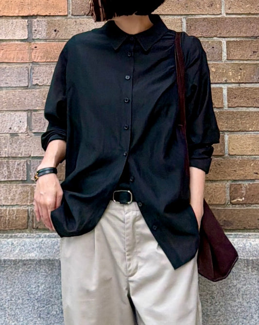 Oversized Sheer Shirt