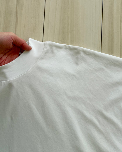 Minimal Stitch 7-Sleeve Tee　(black)