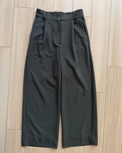 【Pre-order Item】Vertical straight wide pants