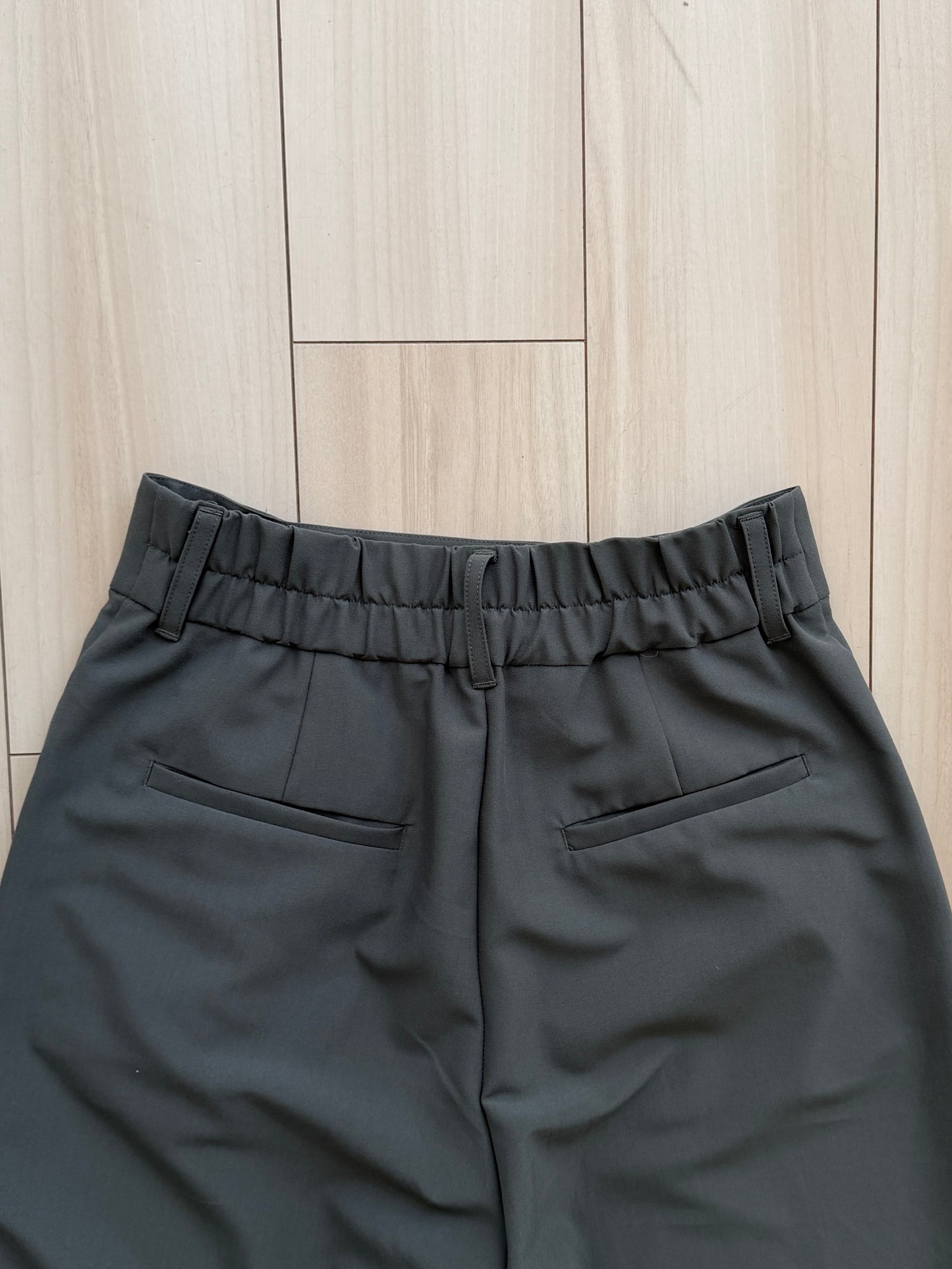 【Pre-order Item】Vertical straight wide pants