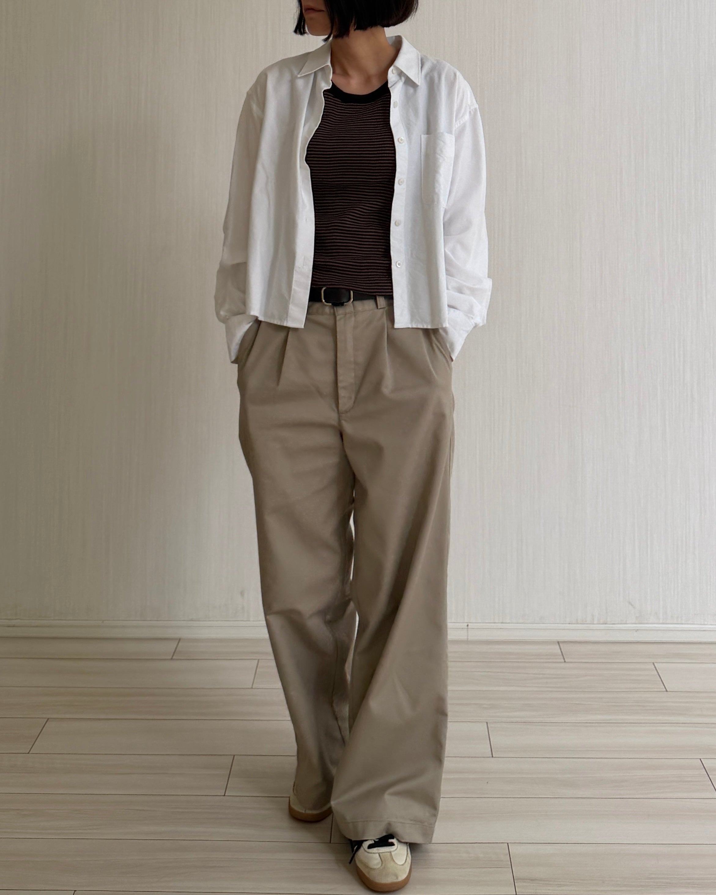 【定価18,200円】como'e　Wide Straight Chino Wide Straight Chino – como'e