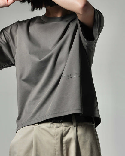 【Pre-order Item】logo Tee (gray)