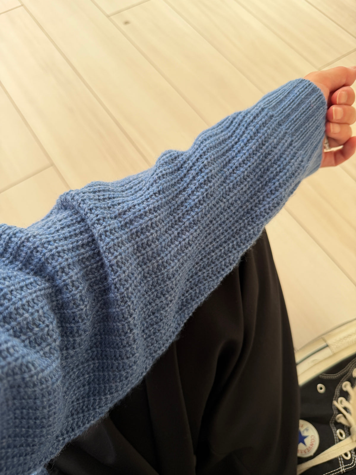 【pre-order】Cashmere Blend Knit (Cobalt Blue)