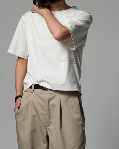 【Pre-order Item】logo Tee (gray)
