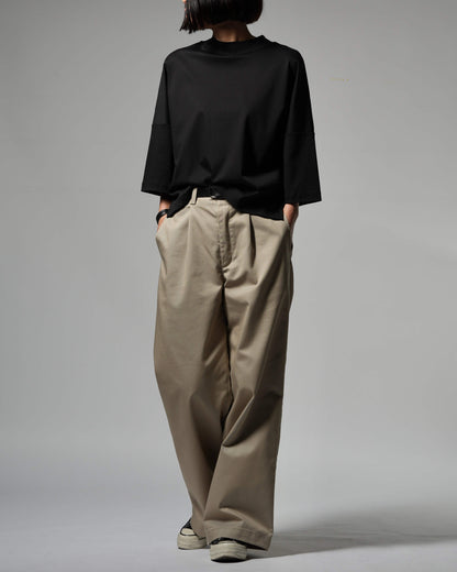 【Pre-order Item】Wide Straight Chino